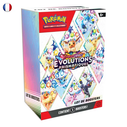 Pokémon TCG: Scarlet and Violet SV8.5 Prismatic Evolutions Booster Bundle
