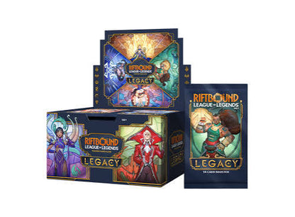 RIFTBOUND – LEAGUE OF LEGENDS – BOOSTER-DISPLAY – LEGACY (24 PACKS) – ENG