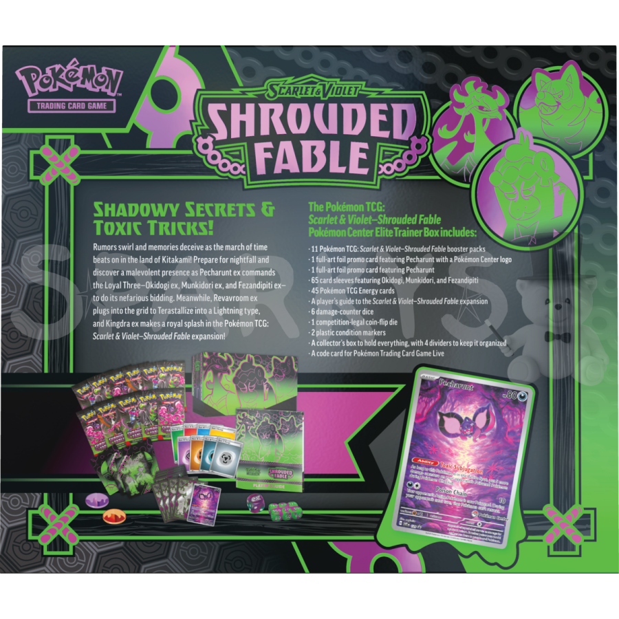 Pokémon TCG: Scarlet & Violet SV06.5 – Shrouded Fable Elite Trainer Box