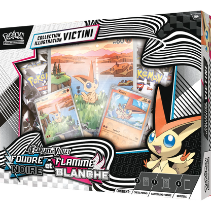Pokémon TCG: Scarlet & Violet 10.5 Black Bolt & White Flare Unova Victini Illustration Collection