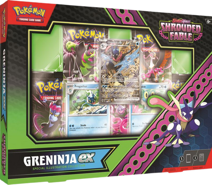 Pokémon TCG: Scarlet &amp; Violet SV06.5 – Shrouded Fable Greninja – Spezielle Illustrationssammlung