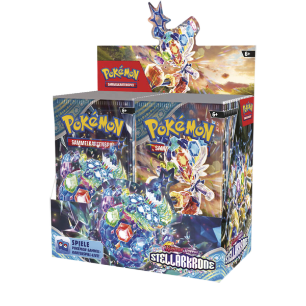 Pokémon TCG: Scarlet &amp; Violet SV07 – Stellar Crown Booster Display