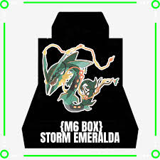 Pokémon Storm Emeralda MEGA Booster Display