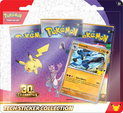 Pokémon TCG 30th Celebration Tech Sticker Collection
