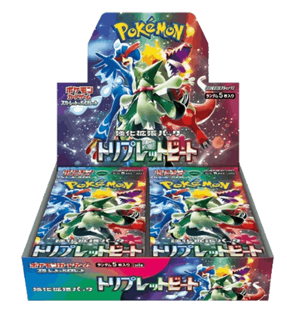 Pokémon Scarlet and Violet Triplet Beat Ex Sv1a Display JPN