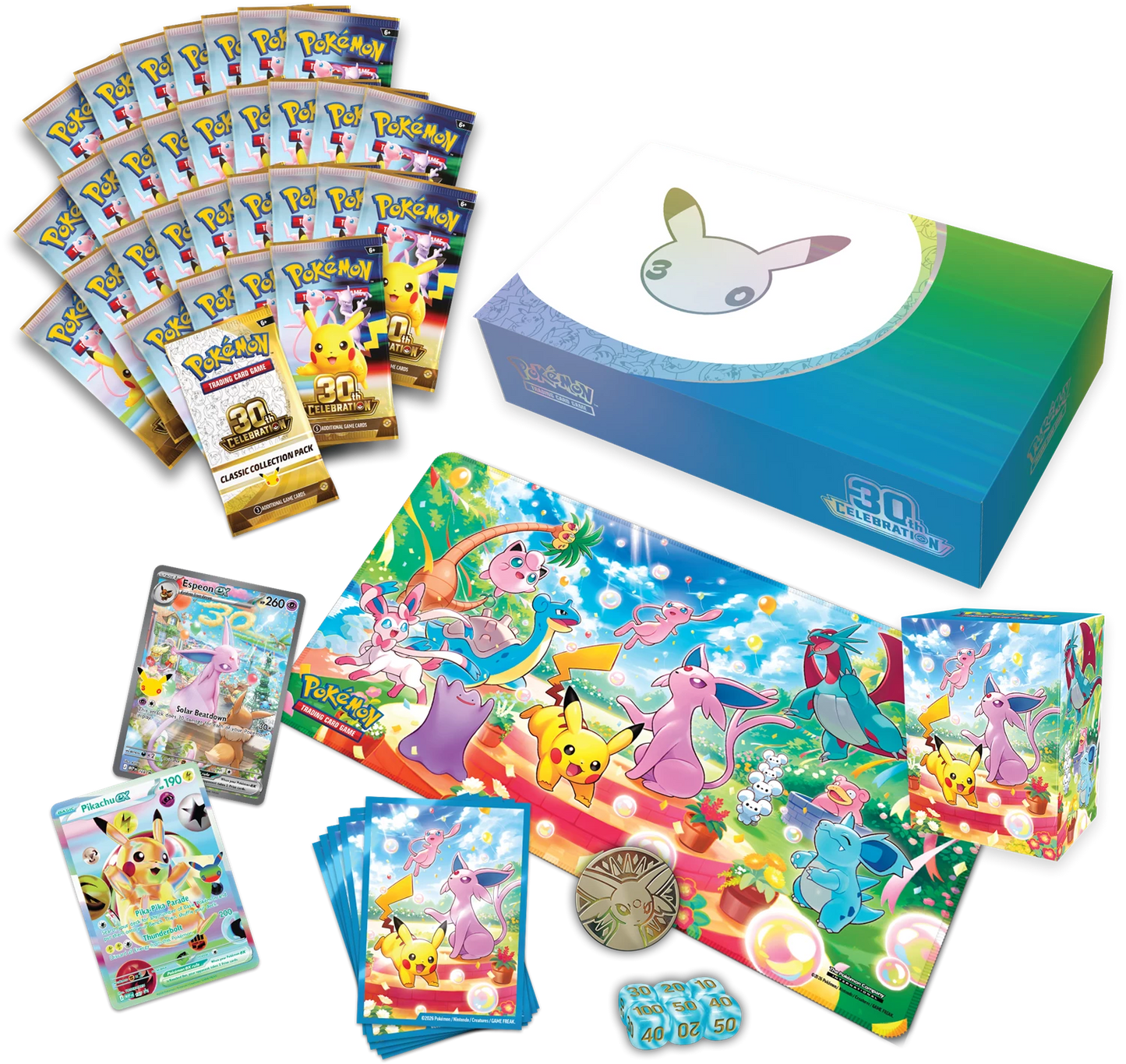 Pokémon TCG 30th Celebration Ultra Premium Collection Day Edition