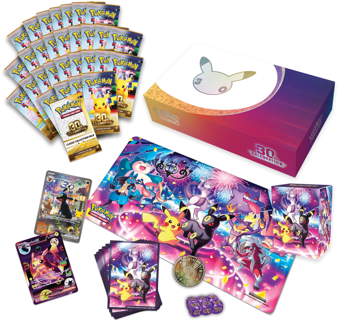 Pokémon TCG 30th Celebration Ultra Premium Collection Night Edition
