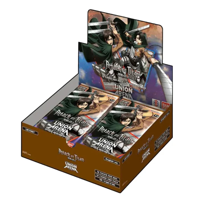 Union Arena – Attack on Titan Booster Display (16 Packs)