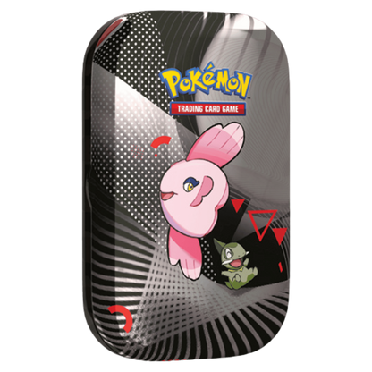 Pokemon Scarlet & Violet Black Bolt & White Flare Unova Mini Tins (Set of 8 Tins)
