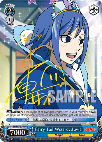 Weiss Schwarz TCG - Fairy Tail Chronicle Set - EN