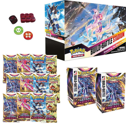 Pokemon TCG: Sword & Shield S10 Astral Radiance Build and Battle Box (12 Boosters)