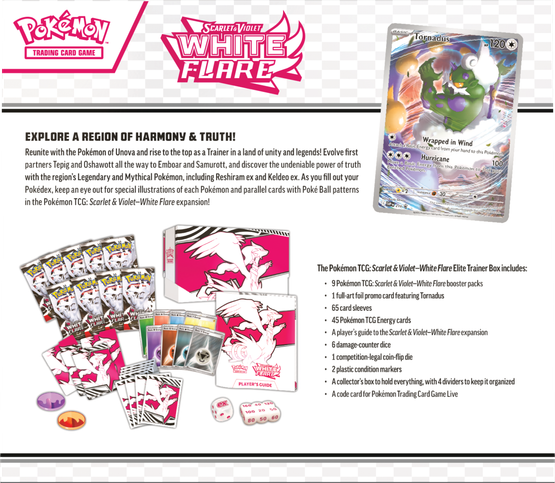Pokémon TCG: Scarlet & Violet 10.5 White Flare ETB