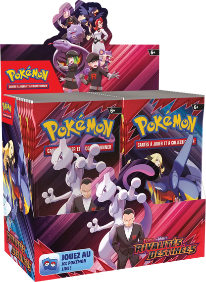Pokémon SV10 Destined Rivals Booster Display