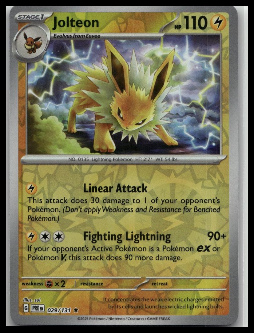 SV: Prismatic Evolutions #029/131 Jolteon