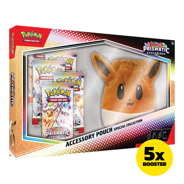 Pokémon TCG: Scarlet & Violet — Prismatic Evolutions Accessory Pouch Special Collection