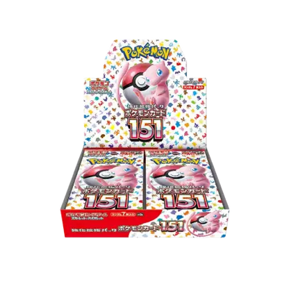 Pokémon TCG: Scarlet & Violet – SV2a Pokemon 151 Booster Display - Japanese