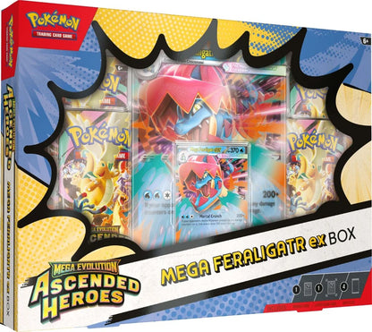 Pokémon TCG: ME2,5 Ascended Heroes Mega Feraligatr Ex Box