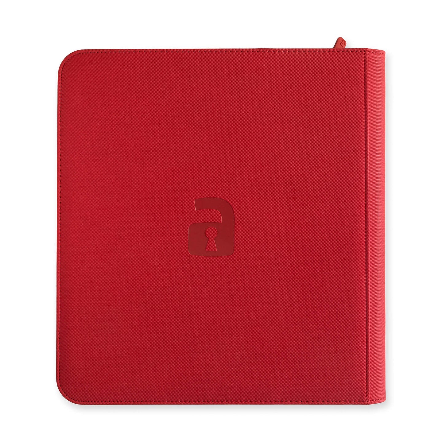 Exo-Tec Zip Binder 12-Pocket Sideloading Trading Carde Binder - Red