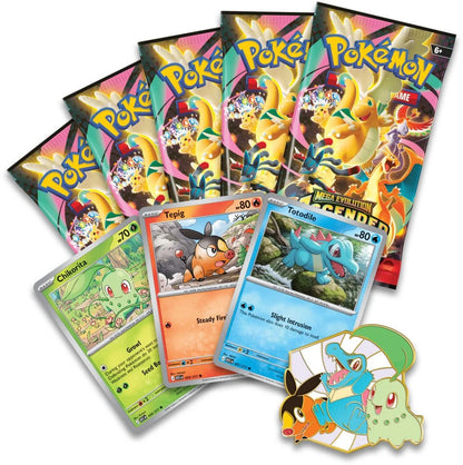 Pokémon TCG: ME2,5 Ascended Heroes First Partners Deluxe Pin Collection