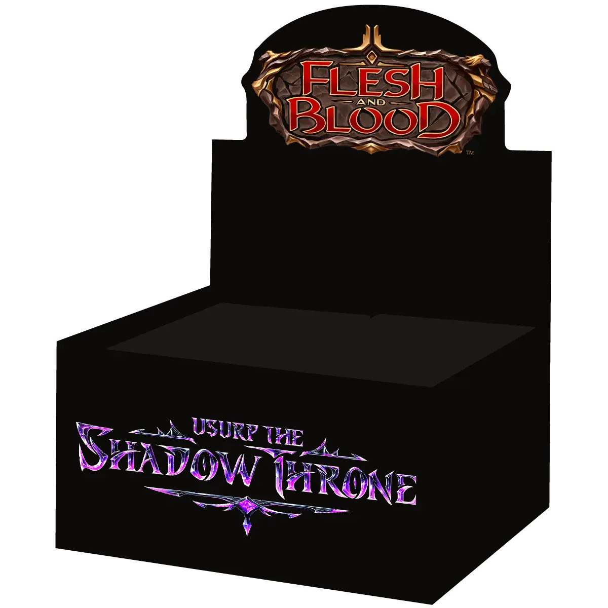 Flesh and Blood TCG - Usurp the Shadow Throne Booster Display (24 Packs) - EN