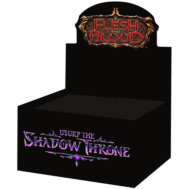 Flesh and Blood TCG - Usurp the Shadow Throne Booster Display (24 Packs) - EN