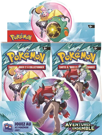 Pokémon SV09 Journey Together Booster Display