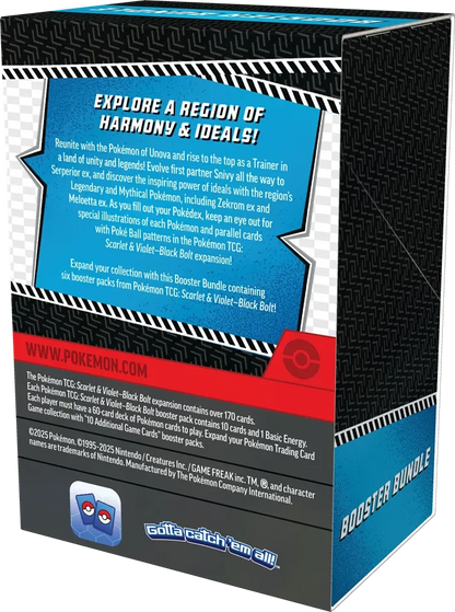 Pokémon TCG: Scarlet & Violet—Black Bolt Booster Bundle