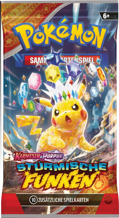 Pókemon TCG: Scarlet and Violet SV08 Surging Spark Booster