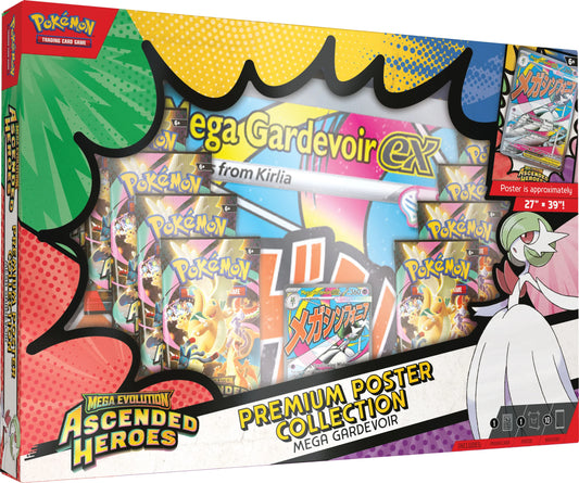 Pokémon TCG: ME2,5 Ascended Heroes! Premium Poster Collections Mega Gardevoir