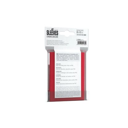 Just Sleeves – Standard Card Game Sleeves (Red)