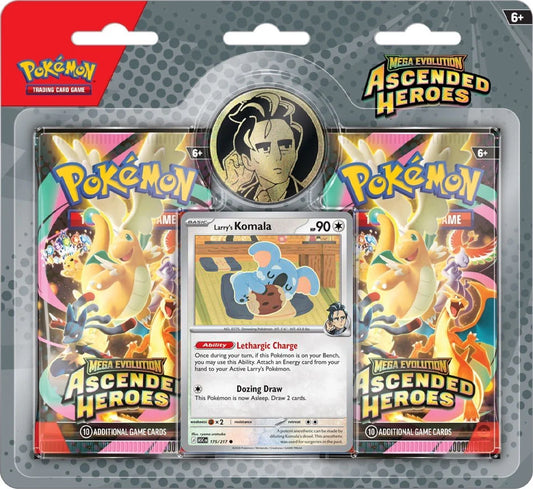 Pokémon TCG: ME2,5 Ascended Heroes! Enhanced 2-Pack Booster Blister