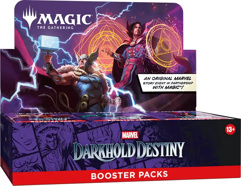 Official Marvel Darkhold Destiny product packaging