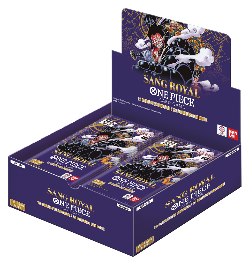 One Piece Card Game - OP10 Royal Blood Booster Display (24 Booster)