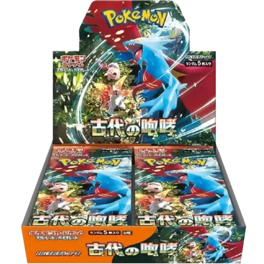 Pokémon TCG: Scarlet & Violet – SV4k Ancient Roar Booster Display - Japanese