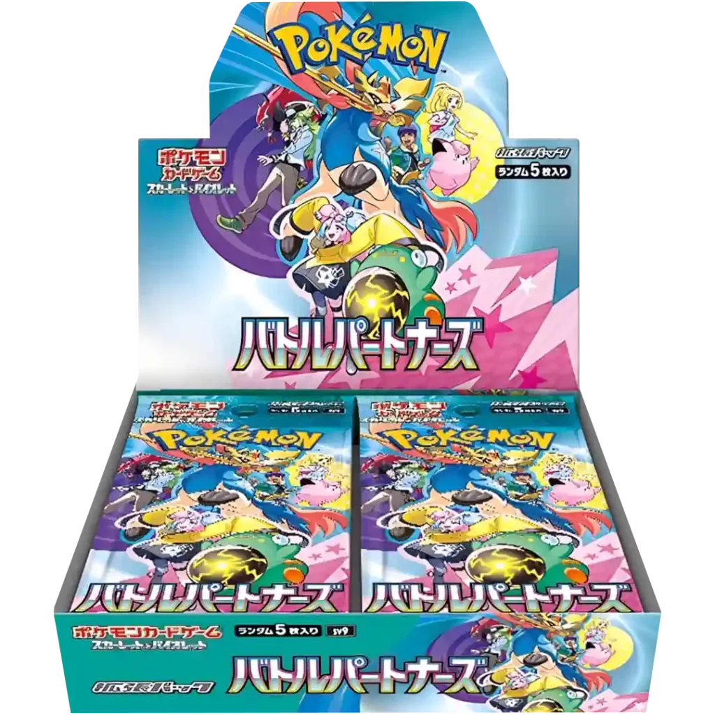 Pokémon TCG: Scarlet &amp; Violet SV09 – Battle Partners Booster Display (Japanisch)