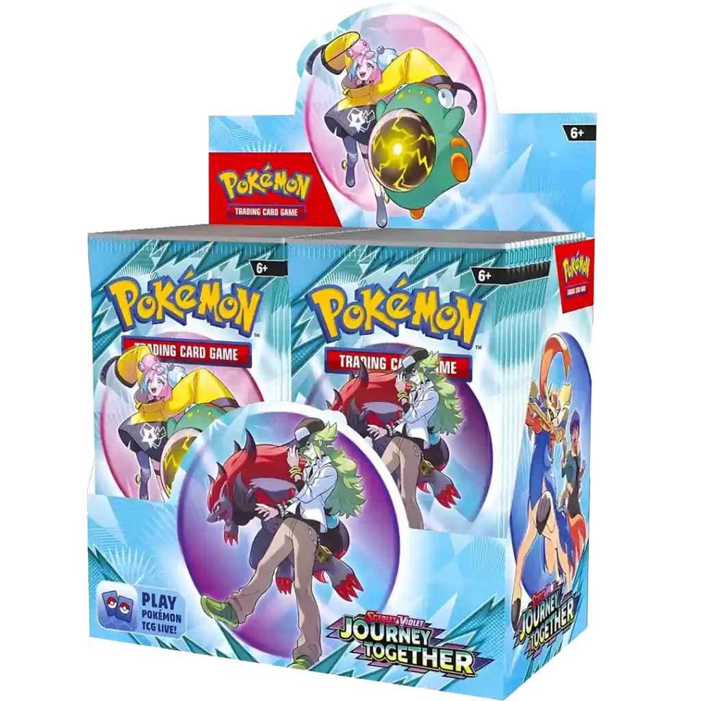 Pokémon SV09 Journey Together Booster Display