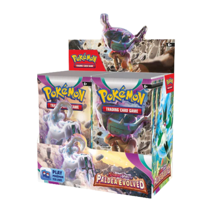 Pokémon TCG: Scarlet & Violet – SV02 Paldea Evolved Booster Display