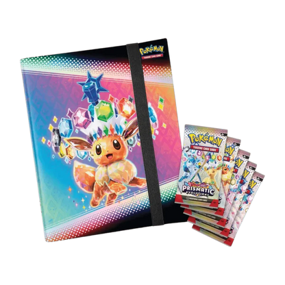 Pokémon TCG: Scarlet and Violet SV8.5 Prismatic Evolution Binder Collection