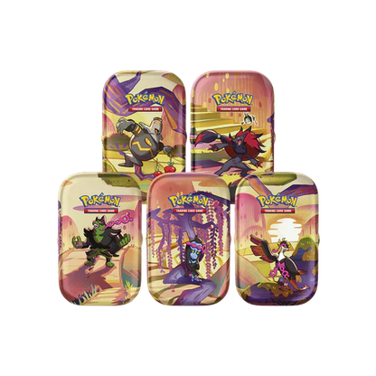 Pokémon TCG: Scarlet &amp; Violet SV06.5 – Shrouded Fable Mini Tin Display