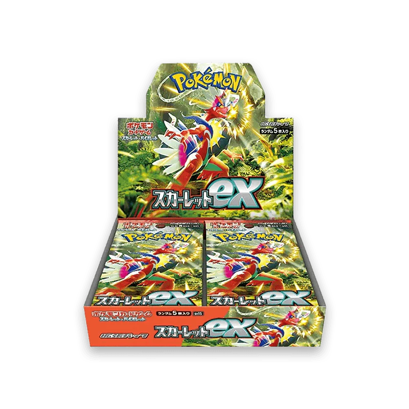 Pokémon Scarlet EX Display JPN