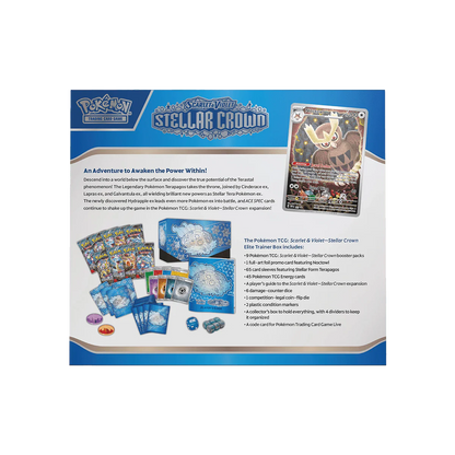 Pokémon TCG: Scarlet & Violet SV07 – Stellar Crown Elite Trainer Box