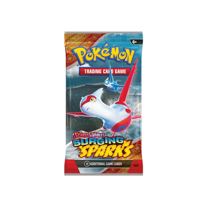 Pókemon TCG: Scarlet and Violet SV08 Surging Spark Booster