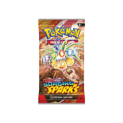 Pókemon TCG: Scarlet and Violet SV08 Surging Spark Booster