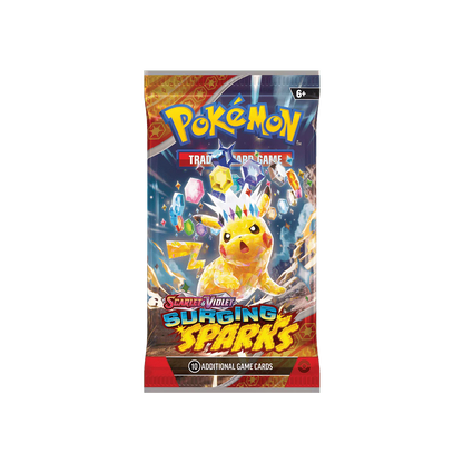 Pókemon TCG: Scarlet and Violet SV08 Surging Spark Booster