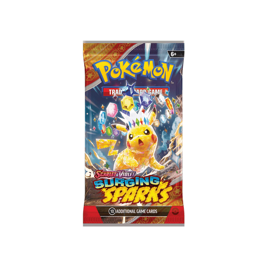Pókemon TCG: Scarlet and Violet SV08 Surging Spark Booster