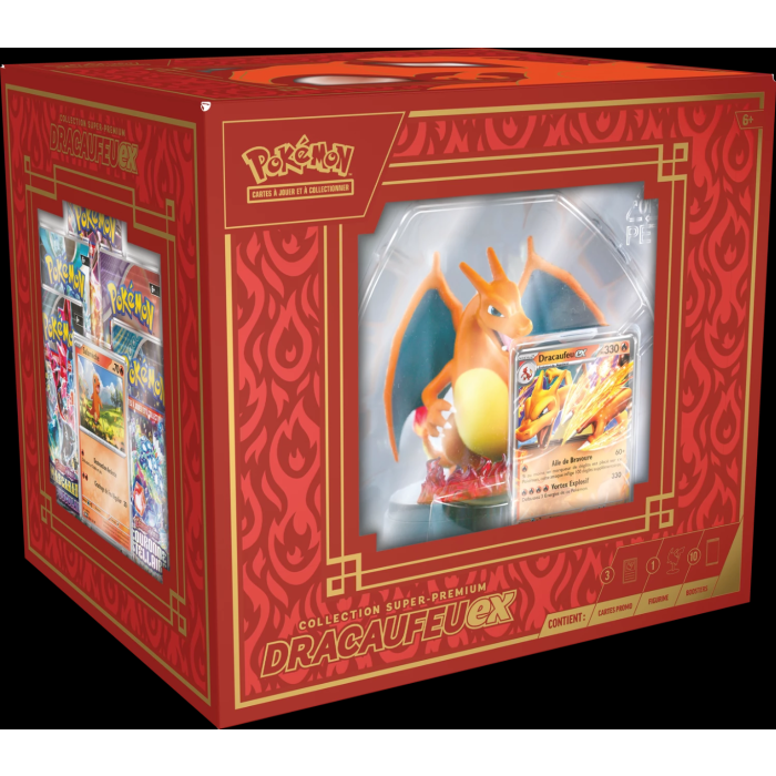 Pokémon Charizard EX Super Premium Collection (10 Boosters)
