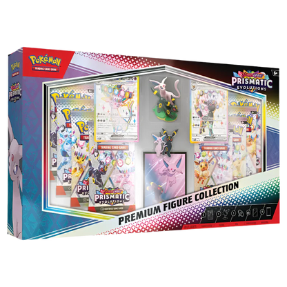 Pokémon TCG: Scarlet & Violet SV8.5 – Prismatic Evolutions Premium Figure Collection (Espeon & Umbreon)