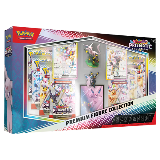 Pokémon TCG: Scarlet & Violet SV8.5 – Prismatic Evolutions Premium Figure Collection (Espeon & Umbreon)