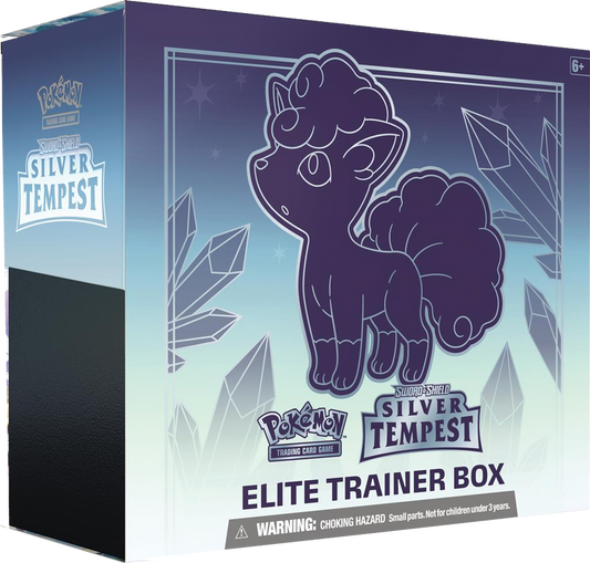Pokémon TCG: Sword & Shield S11 Silver Tempest Elite Trainer Box