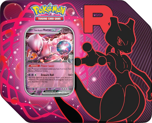 Pokémon TCG: Scarlet & Violet – Team Rocket Tin (American Edition)